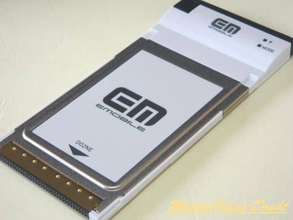 ������ EMOBILE D02NE ������ 7.2Mbps�б�������̵����¨��ȯ����