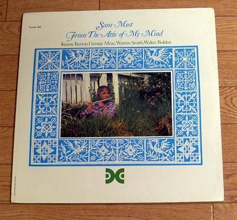JazzLP��Sam Most �� From the attic of my mind ̤������