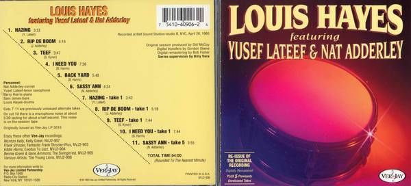 Jazz��Louis Hayes featuring Yusef & Nat Adderlay