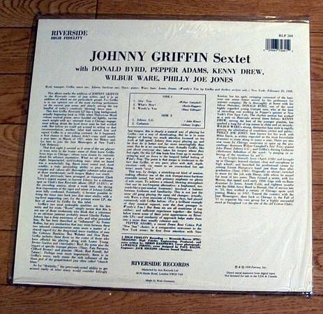 JazzLP��Johnny Griffin Sextet