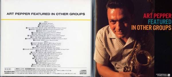 JazzCD��Art Pepper featured in other groups
