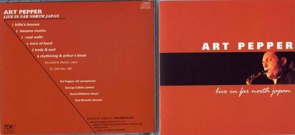 JazzCD��Art Pepper���Ρ�Live in far north Japan