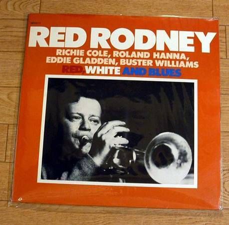 JazzLP��Red Rodney �� Red,White and Blues