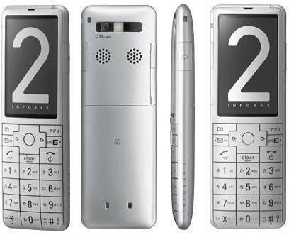 ���ʡ���au ��INFOBAR2(W55SA)������С�������ࡡ����̵������