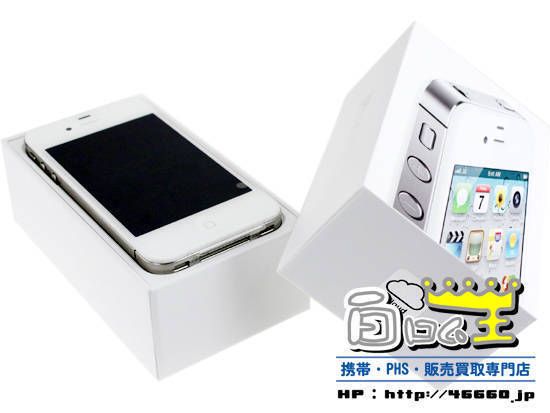̤�����ʡ���� iPhone4S 16GB �ۥ磻�� ������ದ