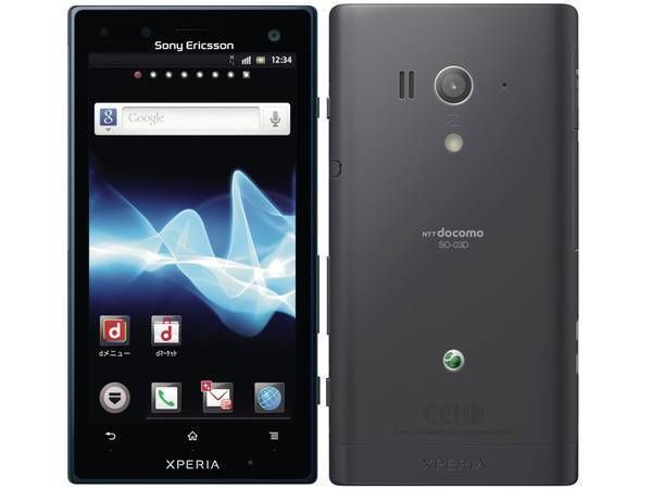 Ʊ docomo Xperia SO-03D Black