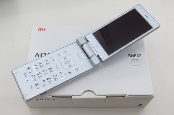 ムスビー｜大黒屋□au AQUOS K SHF32 クリアホワイト 中古美品 判定  