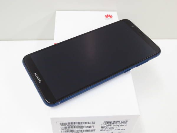 ムスビー｜大黒屋□SIMフリー HUAWEI nova lite2 青 極美品 931142521 