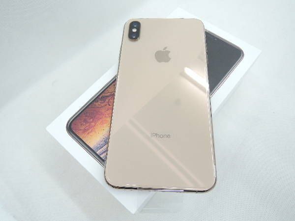 ムスビー｜大黒屋□au iPhoneXs Max 256GB 金 未使用品 △ 10471588 