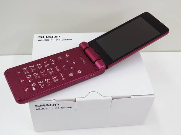 ムスビー｜大黒屋□SIMフリー AQUOSケータイ SH-N01 赤 極美品 