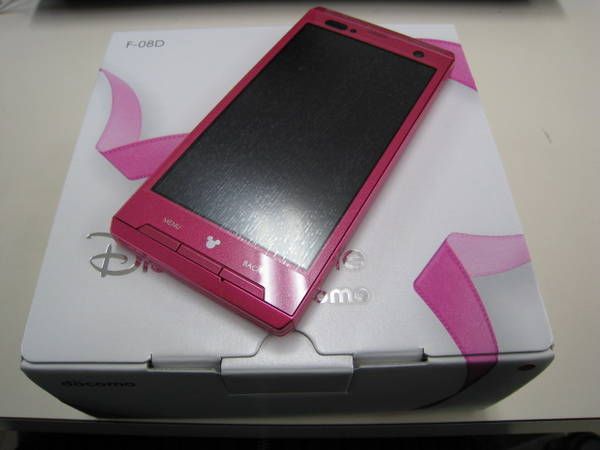 �������docomo Disney F-08D �ԥ� ����Ʊ�� ����� ����̵��(6495)
