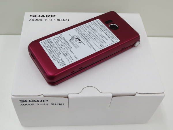 ムスビー｜大黒屋□SIMフリー AQUOSケータイ SH-N01 赤 極美品 
