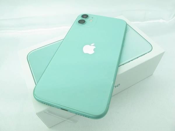 ムスビー｜大黒屋□解除済SB iPhone11 64GB 緑 未使用 916116383 0320 