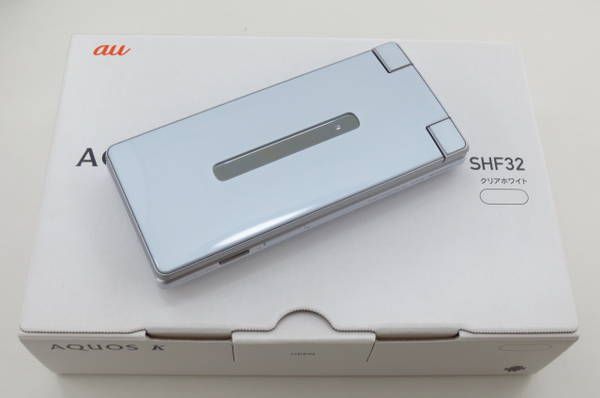 ムスビー｜大黒屋□au AQUOS K SHF32 クリアホワイト 中古美品 判定  