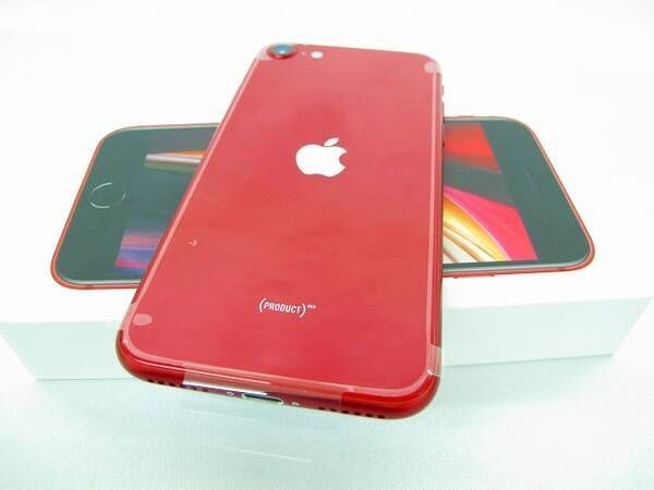 ムスビー｜大黒屋□解除済au iPhoneSE2 64GB 赤 未使用 判定  