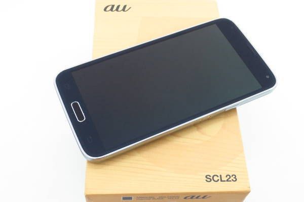 ムスビー｜大黒屋□au GALAXY S5 SCL23 黒 中古品 判定○ 白ロム  