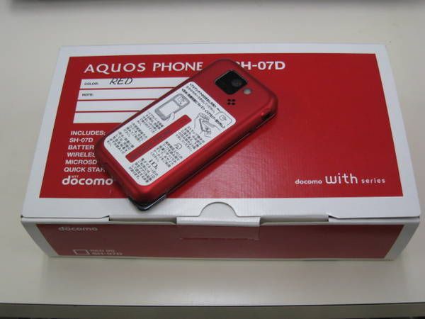 docomo AQUOS SH-07D å Ʊ  ̵(3056)