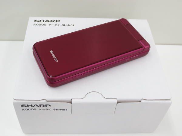 ムスビー｜大黒屋□SIMフリー AQUOSケータイ SH-N01 赤 極美品 