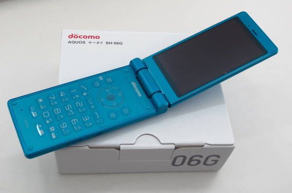 ムスビー｜大黒屋□docomo AQUOSケータイ SH-06G 青 新品同様品 判定 