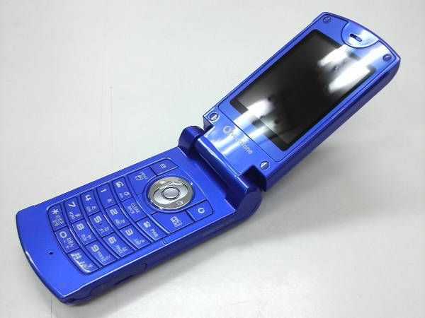ムスビー｜ボーダフォン 804N ラピスブルー 中古美品携帯【 SoftBank