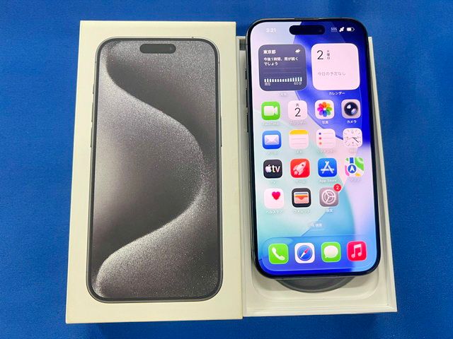 ��SIM�ե꡼��iPhone15 Pro 256GB�ʥ֥�å������˥����������ʡ�����̵����