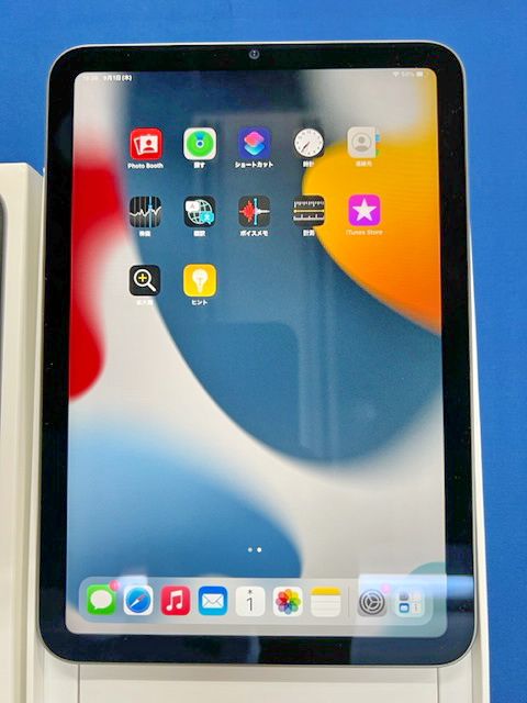 ムスビー｜☆ iPad mini 6 Wi-Fiモデル 64GB（スベースグレ） 中古美品 