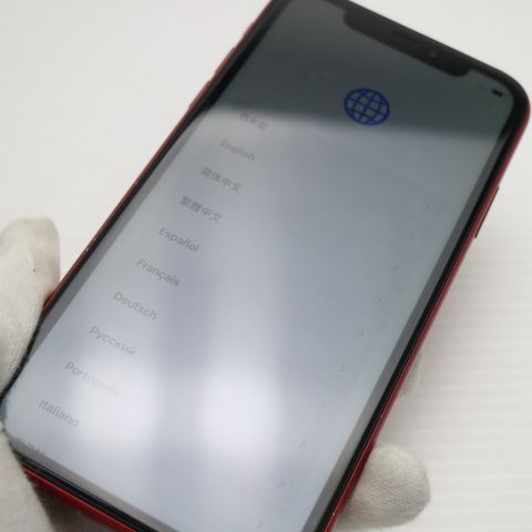 �¿��ݾ� ���� SIM�ե꡼ iPhoneXR 64GB ��å� RED ���� �����