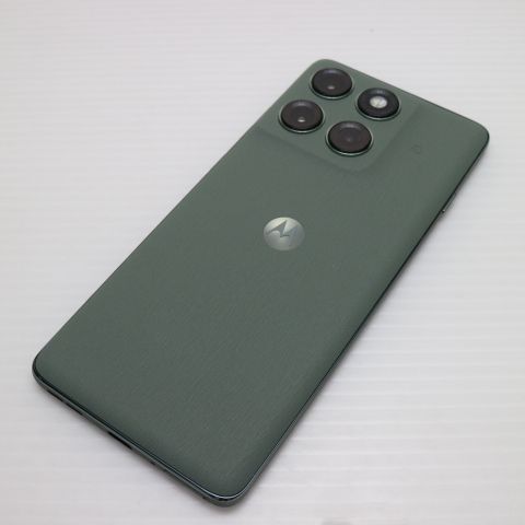 安心保証 新品同様 SIMフリー motorola edge 60 pro シャドーグリーン