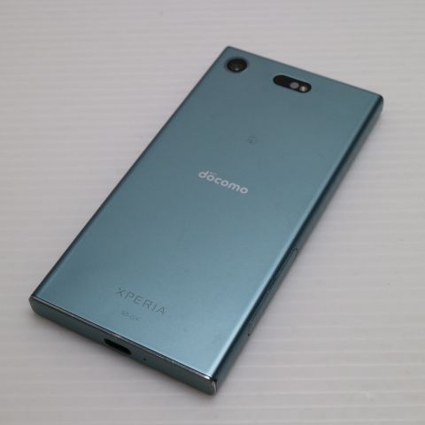 安心保証 美品 SO-02K Xperia XZ1 Compact ブルー 本体 白ロム