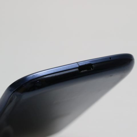 安心保証付 良品中古 SC-06D GALAXY S 3 ブルー(ブラック) 白ロム 中古本体