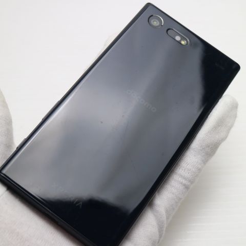 �¿��ݾ��� ���� SO-02J Xperia X Compact �֥�å�  �������