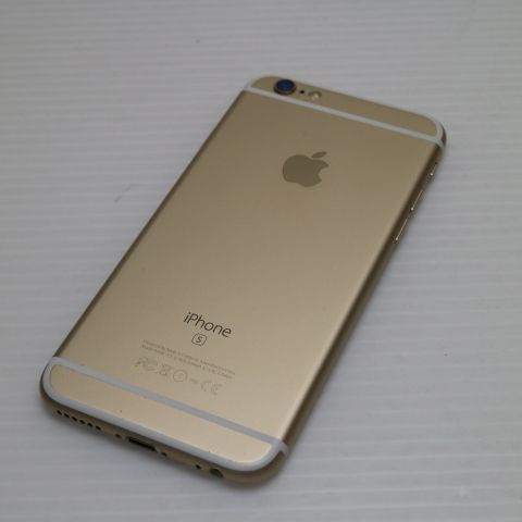 安心保証 美品 SIMフリー iPhone6S 32GB  ゴールド 白ロム