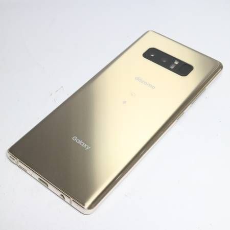 ムスビー｜○安心保証○新品同様○SC-01K Galaxy Note8 ゴールド○本体 