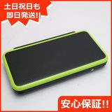ムスビー｜安心保証付 美品 NEWニンテンドー2DS LL ブラック×ライム  