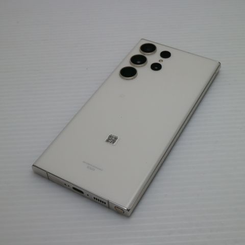 安心保証 新品同様 SCG20 Galaxy S23 Ultra 256GB クリーム