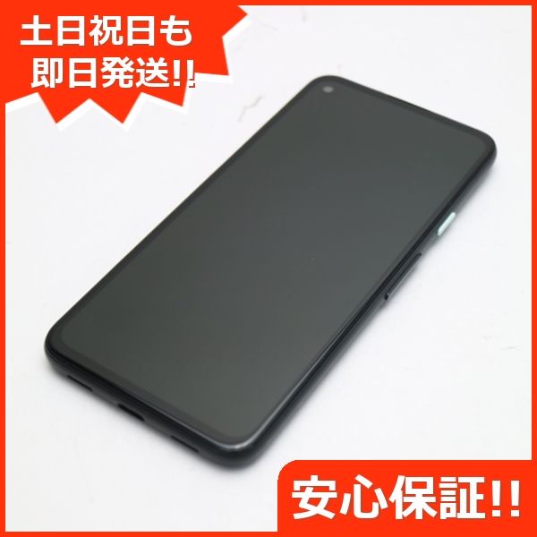 ムスビー｜超美品 SoftBank Google Pixel4a 128GB ブラック SIMロック  