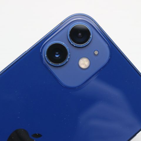 超美品 SIMフリー iPhone12 mini 64GB ブルー 即日発送 土日祝発送