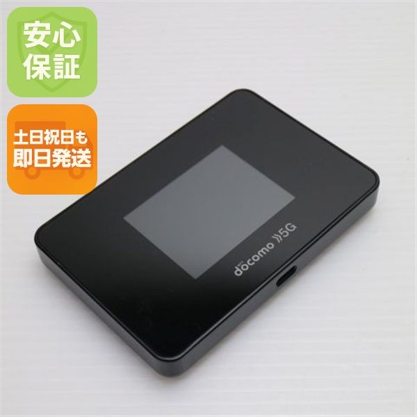 安心保証 美品 SH-52B Wi-Fi STATION ブラック 白ロム