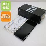 安心保証 美品 SCV41 Galaxy S10 プリズムホワイト 本体 白ロム