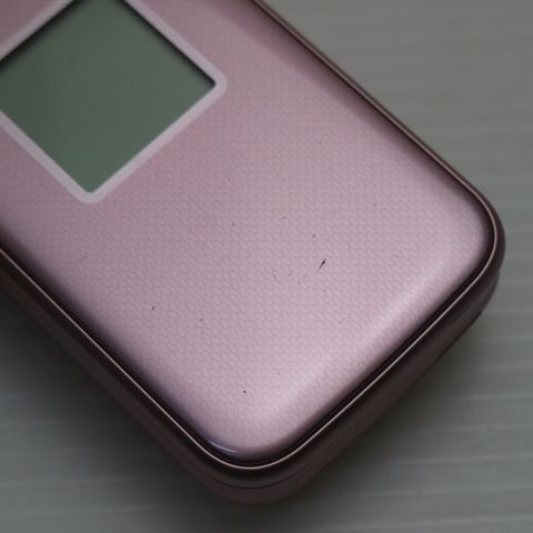 安心保証 超美品 F-01M  ピンク ガラケー 白ロム
