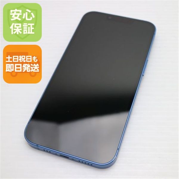 �¿��ݾ� Ķ���� SIM�ե꡼ iPhone13 128GB �֥롼 �����