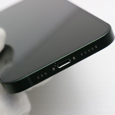 安心保証 超美品 SIMフリー iPhone13 512GB グリーン
