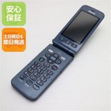 安心保証 美品 F-01M ネイビー ガラケー 白ロム