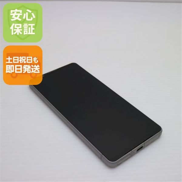 安心保証 新品同様 SIMフリー Xperia 1 VI 12GB 256GB プラチナシルバー
