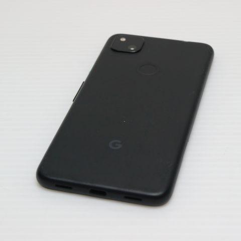 安心保証 美品 SIMフリー Google Pixel 4a ブラック 白ロム