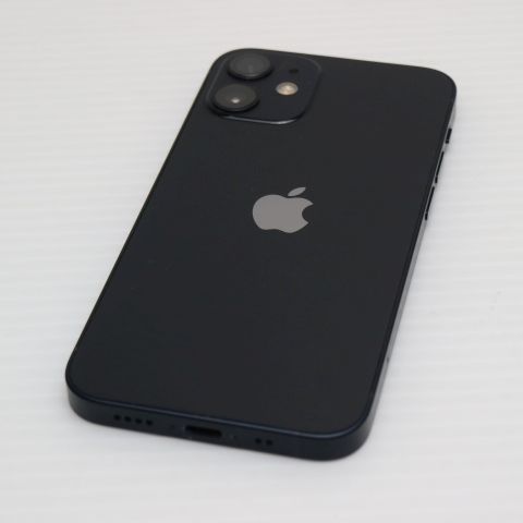 超美品 SIMフリー iPhone12 mini 64GB ブラック 即日発送 土日祝発送
