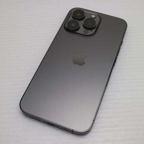 安心保証 新品同様 SIMフリー iPhone13 Pro 128GB グラファイト 白ロム
