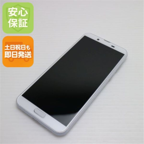 安心保証 超美品 SHV43 AQUOS sense2 シルキーホワイト 本体 白ロム