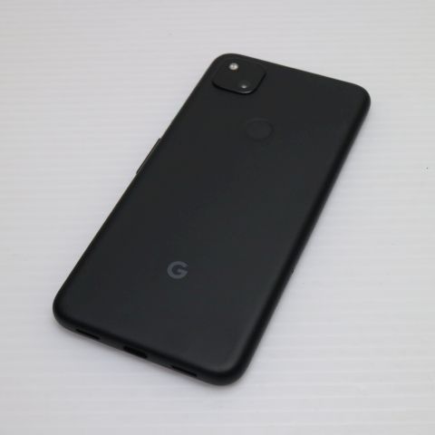 安心保証 新品同様 SIMフリー Google Pixel 4a ブラック 白ロム
