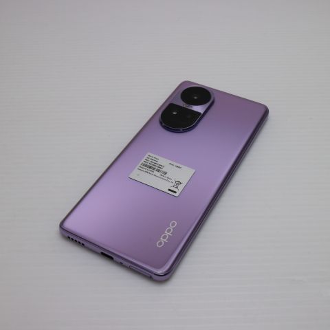 安心保証 美品 SIMフリー OPPO Reno10 Pro 5G パープル
